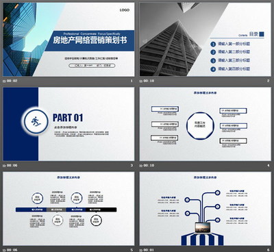 商業(yè)地產營銷策劃方案PPT模板